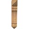 Ekena Millwork Olympic Arts & Crafts Rough Sawn Bracket, Western Red Cedar, 6"W x 20"D x 32"H BKT06X20X32OLY03RWR - alternate 3
